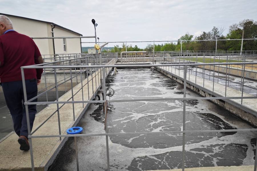 Causeni wastewater treament plant, photo: Eugen Castravet