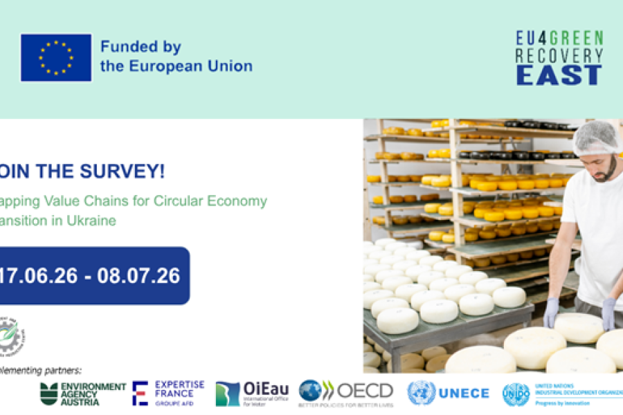 New survey on value chain mapping to support the circular economy transition in Ukraine